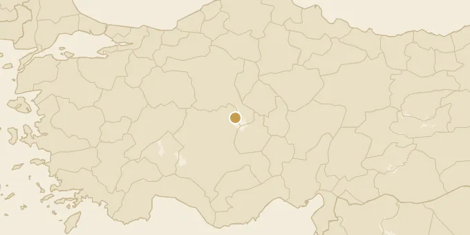 Map of Lake Tuz, Turkiye