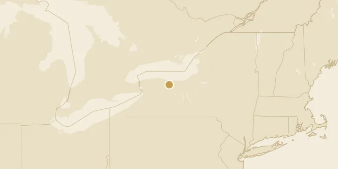 Map of Rochester, New York