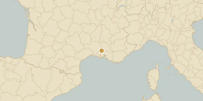 Map of Saint-Rémy-de-Provence, France