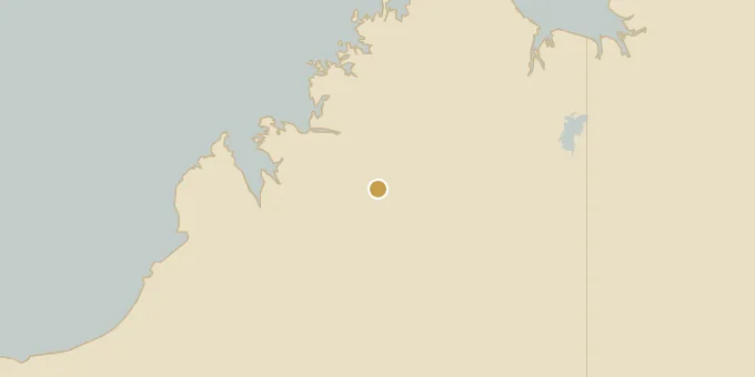 Map of Kimberley, Western Australia