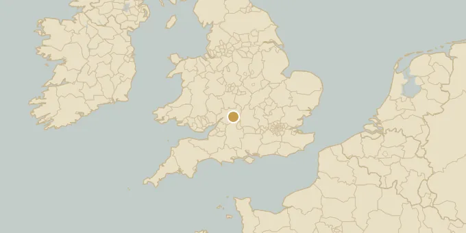 Map of Rendcomb, England