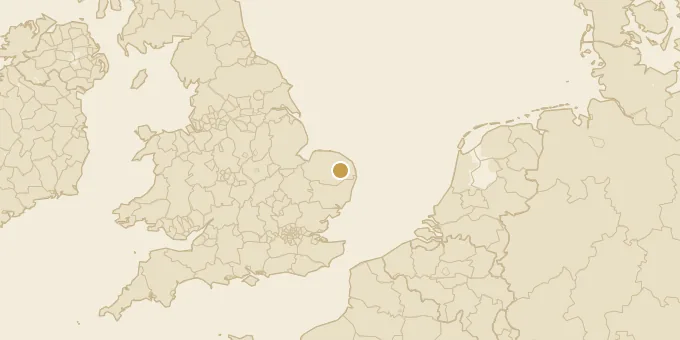 Map of Norwich, UK