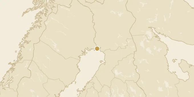 Map of Haparanda, Sweden