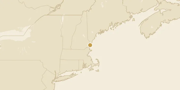 Map of Rye, New Hampshire