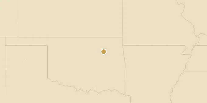 Map of Tulsa, Oklahoma