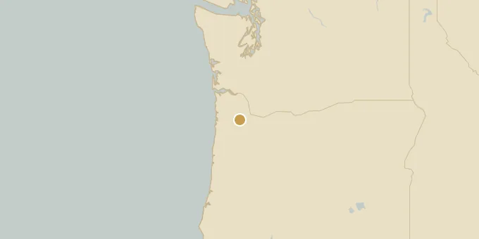 Map of Forest Grove, Oregon