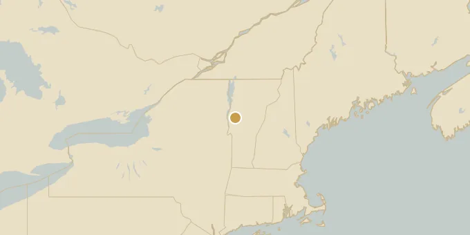 Map of Addison, Vermont