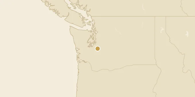 Map of Pierce County, Washington