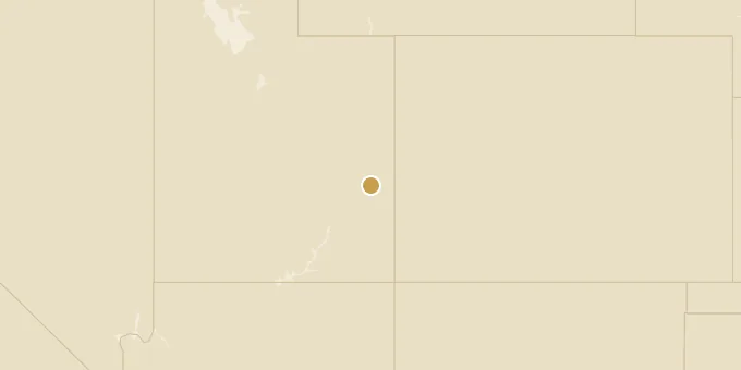 Map of Moab, Utah