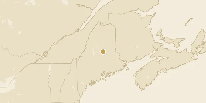 Map of Maine