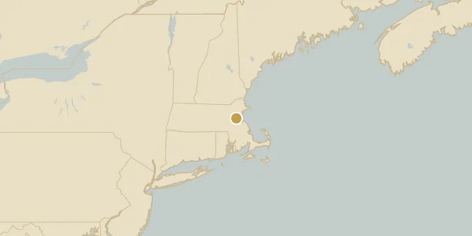 Map of Cambridge, Massachusetts