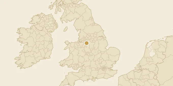 Map of Macclesfield, England