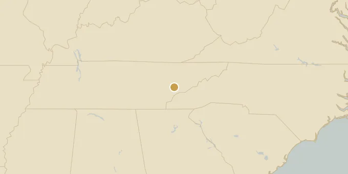 Map of Maryville, Tennessee