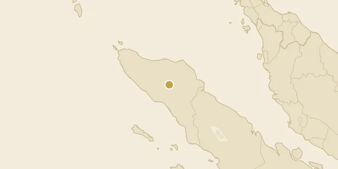 Map of Aceh, Indonesia