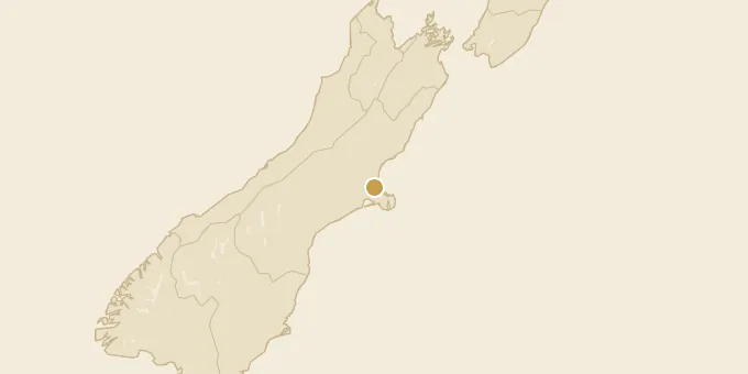 Map of Christchurch, New Zealand