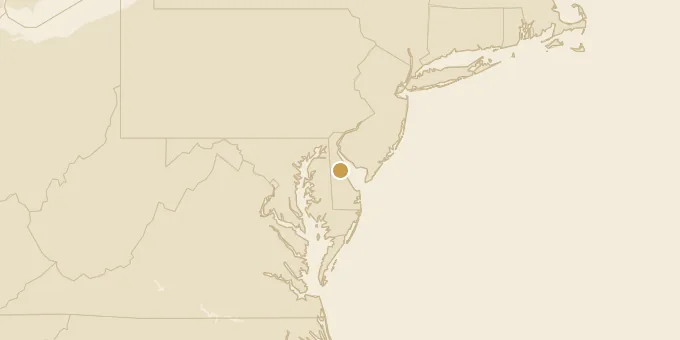 Map of Dover, Delaware
