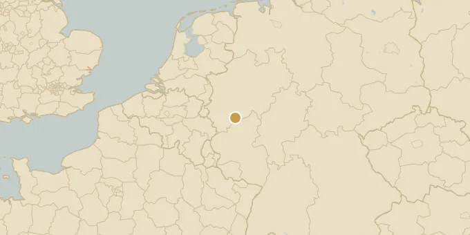 Map of Bonn, Germany