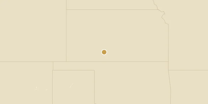 Map of Kiowa County, Kansas