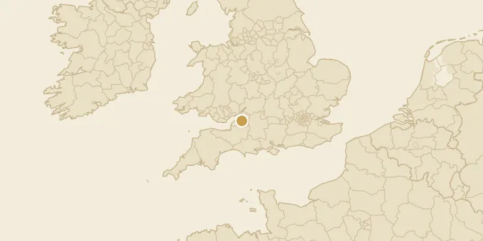 Map of Bristol, England