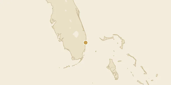 Map of Boca Raton, Florida