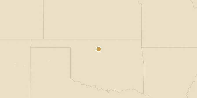 Map of Enid, Oklahoma