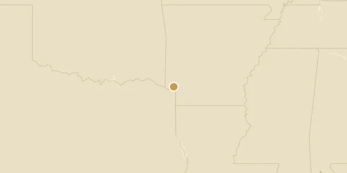 Map of Ashdown, Arkansas