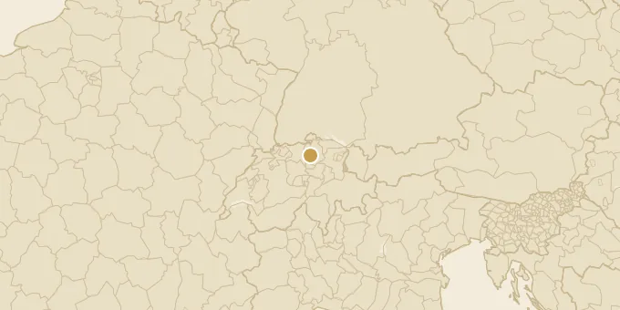 Map of Zurich, Switzerland