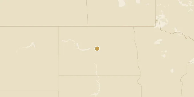 Map of North Dakota