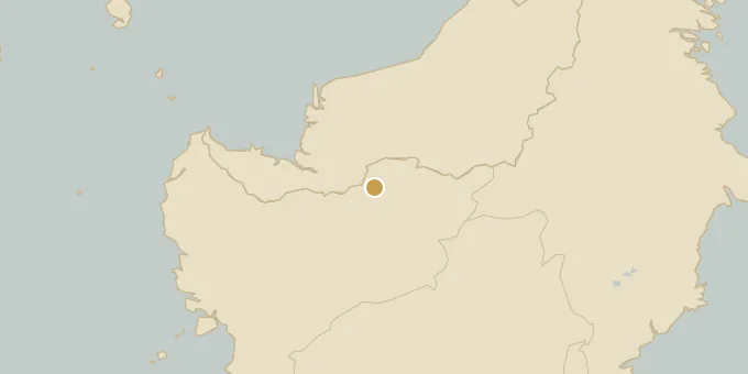 Map of Labian, West Kalimantan, Indonesia