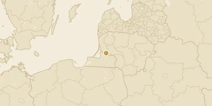 Map of Rukai, Lithuania