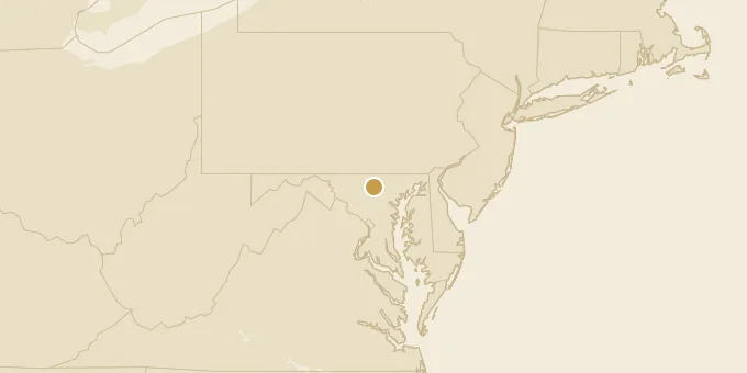 Map of Maryland