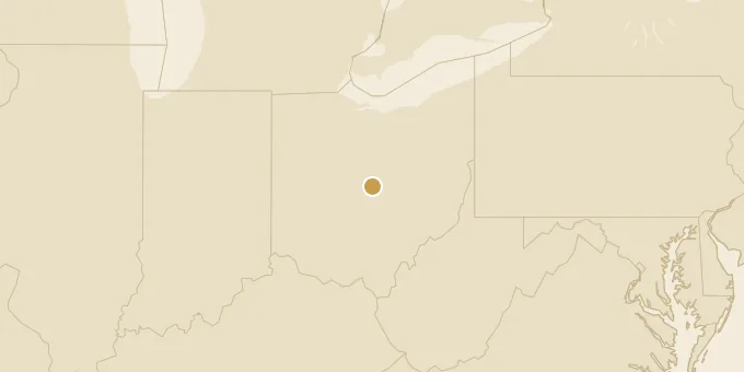 Map of Ohio