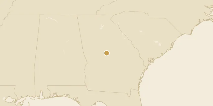 Map of Macon, Georgia