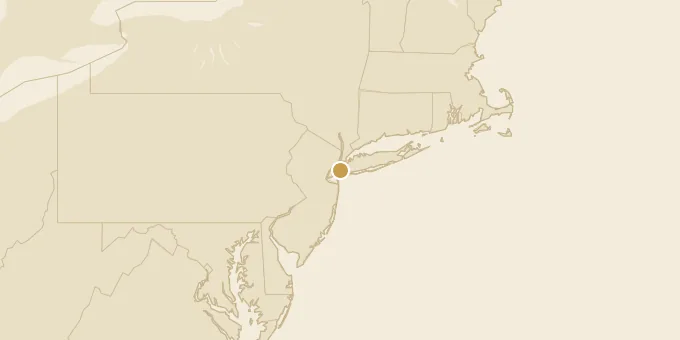 Map of Brooklyn, New York