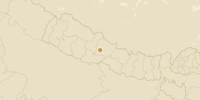 Map of Bardia National Park, Nepal