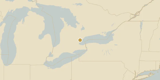 Map of Mississauga, Ontario