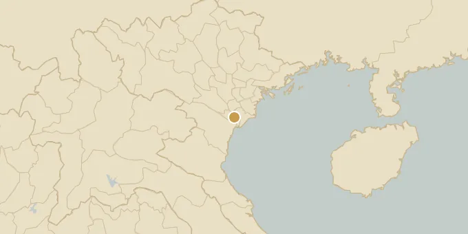 Map of Ninh Binh, Vietnam