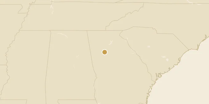Map of Atlanta, Georgia