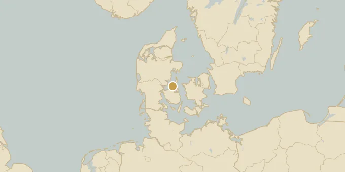 Map of Denmark