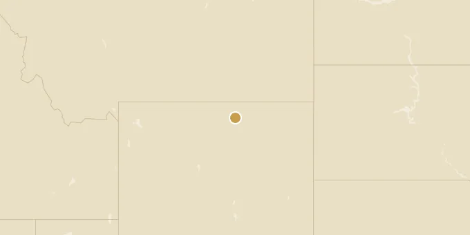 Map of Banner, Wyoming