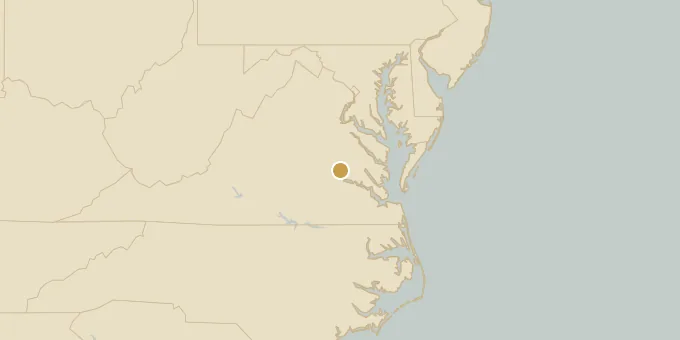 Map of Henrico, Virginia