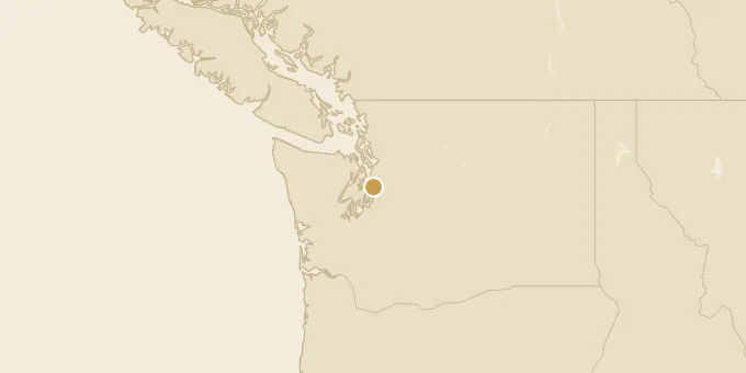 Map of Seattle, Washington