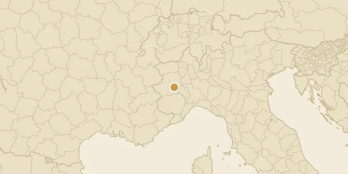 Map of Turin, Italy