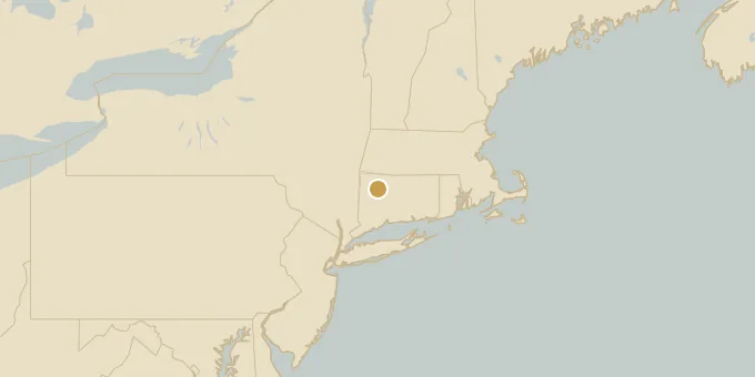 Map of Torrington, Connecticut