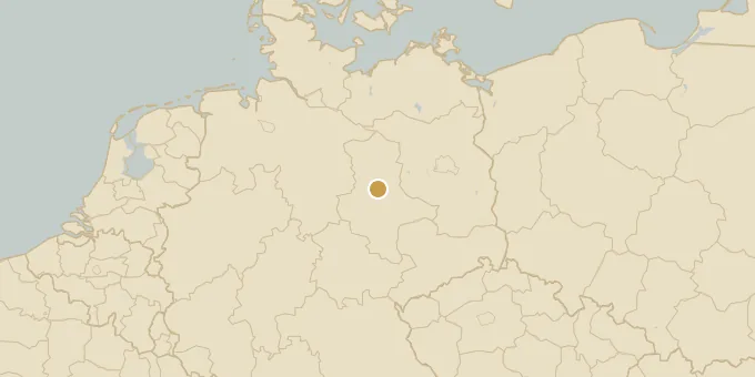 Map of Magdeburg, Germany