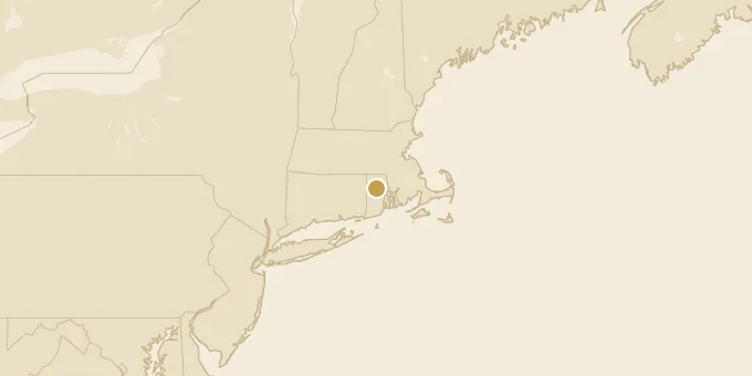 Map of Rhode Island