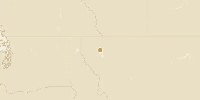 Map of Flathead Valley, Montana