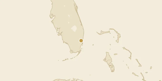 Map of Cooper City, Florida