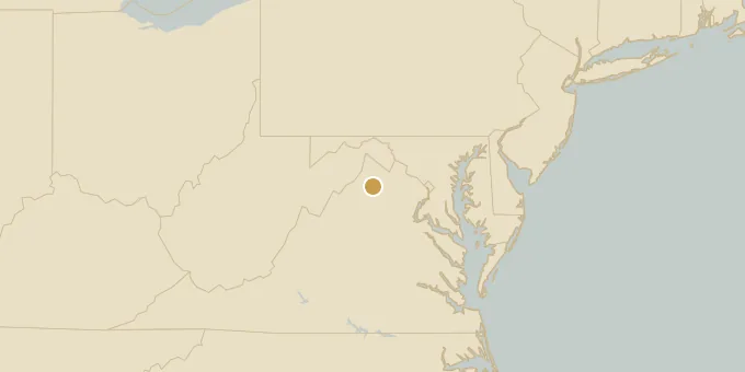 Map of Front Royal, Virginia