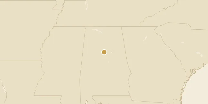 Map of Birmingham, Alabama
